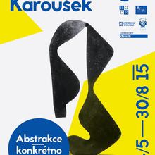 Pozvánka na výstavu věnovanou horolezci a sochaři Valeriánu Karouškovi