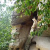 Drábské světničky - Jeskynní stěna, průchod