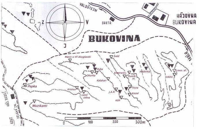 Bukovina - masivy