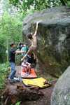 Sportovní lezení a bouldering na přírodních útvarech