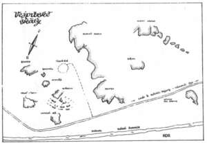 vejprtské skály - mapa: Zdeněk Doskočil (1991) - Lezecké terény na Chomutovsku