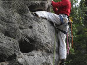 6. den - Igor na cestě k 1. kruhu Hrany Kalamárky, foto Michael