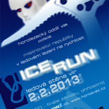 Ice Run 2013 - Mistrovství ČR v ledolezení na rychlost