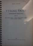 Vysoké Tatry II. (výtisk 2 - kroužková vazba) - Arno Puškáš