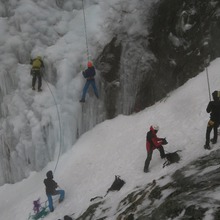 Ledolezecké soustředění na Slovensku