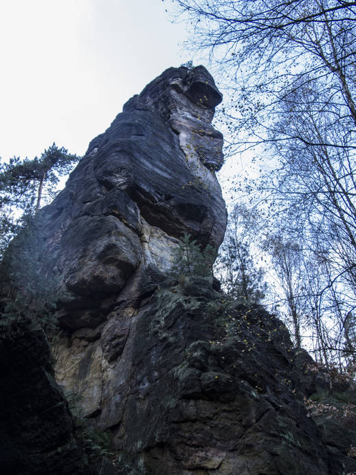 Jižní plotnová věž, Východní cesta, foto P. Jandík