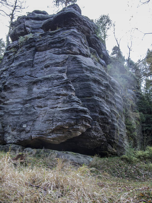 Žežická stěna, foto P. Jandík Žežická stěna, foto P. Jandík