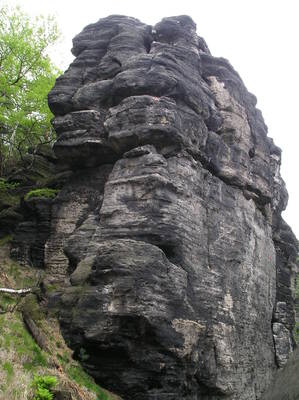 Ústecká stěna, foto: Kýsa Ústecká stěna, foto: Kýsa