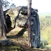 Z náhoří (umělé stupy), foto Míla Vaníček