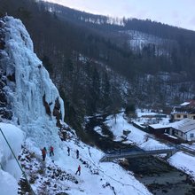 Pozvánka na ledolezení ve Víru