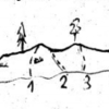 Trampský hřebínek (zdroj: Rejštejn, 1978)