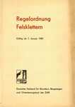 Regelordnung Felsklettern - 