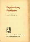 Regelordnung Felsklettern - 