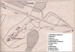 skály u Drnovce, kol.aut. (1988) - Kletterführer Lužické hory ČSSR