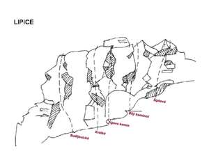 Lipice3, kol. aut. (2006) - Horolezecký průvodce Písecké skály