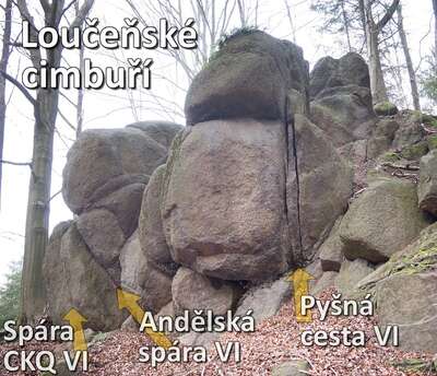 Loučeňské cimbuří. 6084. Loucenske cimburi2