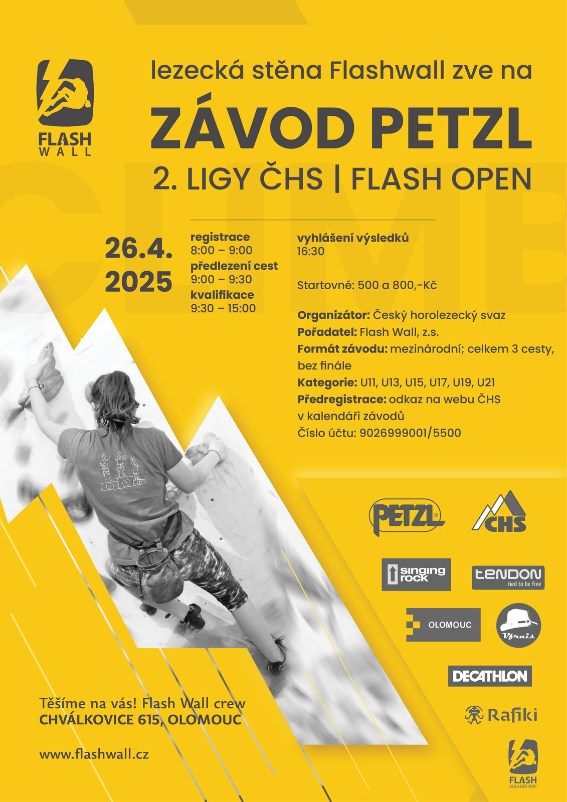 PETZL 2. Liga ČHS - FLASH OPEN