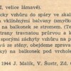 popis František Kutta z Horolezec 3/1948