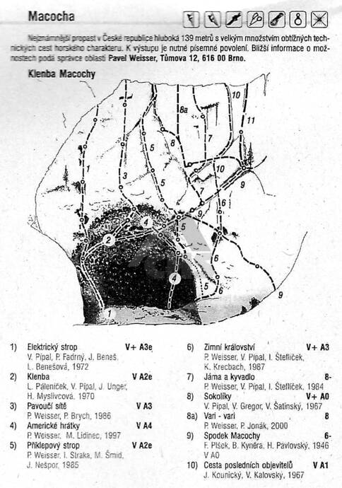 Macocha - klenba. 6669. Macocha Macocha - klenba. 6669. Macocha