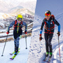 Mistři ČR ve skialpinismu 2022 - Tereza Rudolfová a Jakub Fabián