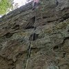 Prubířskou leze Barkas Kopecká, foto T.Hruš 5.5.24