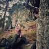 Skorobeton_VIIIb Zdeněk Faltys při prvovýstupu