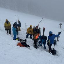 Setkání skialpinistů 2024 na Brádlerových boudách 