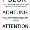 CESTA UZAVRENA