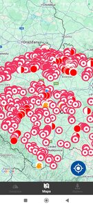 Mapa celková, Android