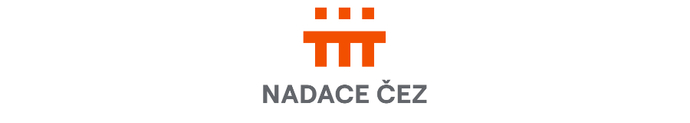 Lišta logo nadace ČEZ
