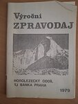 Výroční zpravodaj HO TJ Banka Praha-1979 - HO TJ Banka Praha