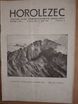 Horolezec-věstník svazu čsl. horolezců-I/4/1947 - Svaz československých horolezců