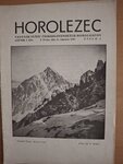 Horolezec-věstník Svazu čsl. horolezců-I/3/1947 - Svaz československých horolezců