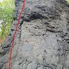 Linie cesty Chobotnice.